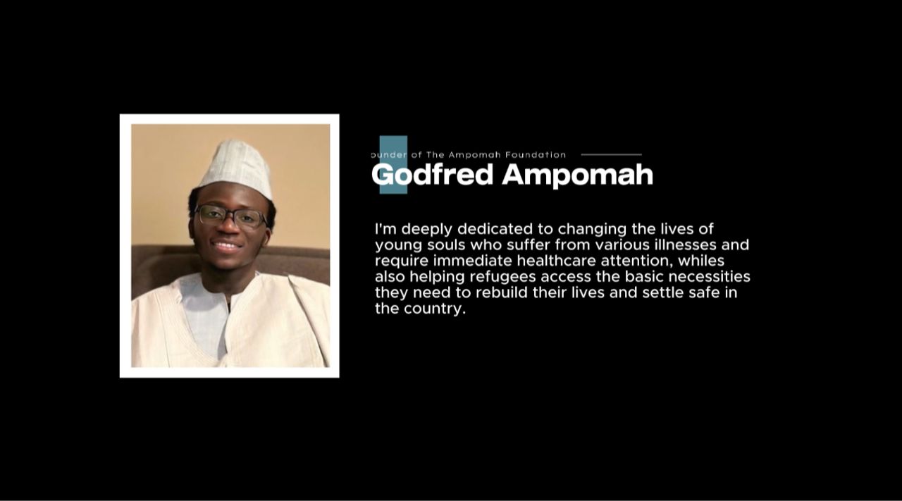 Godfred Ampomah - Founder Message